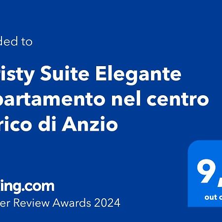Christy Suite Elegante Appartamento Nel Centro Storico Di אנזיו מראה חיצוני תמונה
